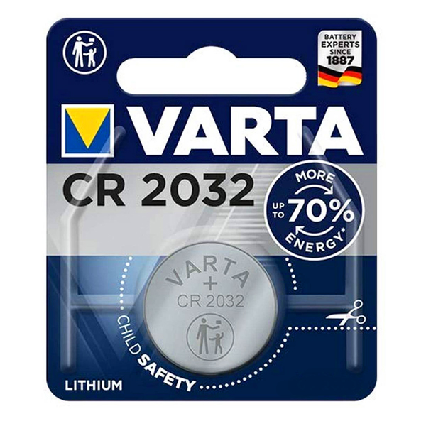Батерия VARTA Electronics CR2032 70% MORE POWER 230 mAh BR2032 , DL2032 , ECR2032 , KCR2032 , KL2032 , Батерия VARTA Electronics CR2032 70% MORE POWER 230 mAh BR2032 , DL2032 , ECR2032 , KCR2032 , KL2032 ,