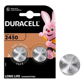 Литиеви батерии 2 броя DURACELL CR2450 Lithium 3V