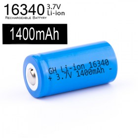 Акумулаторна батерия 16340 1400mAh Li-ion CR 123 CR123A GH Li-ion