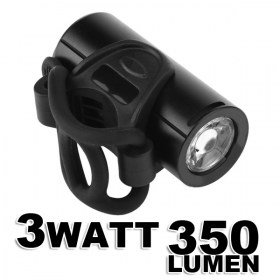 фенер за колело с различни режи на светене и мощност 3 WATT 350 lumen