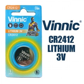 Литиева батерия Vinnic CR2412 3V 100mAh, налична в България