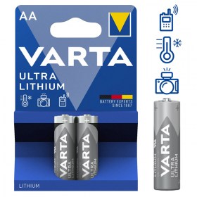Комплект от 2 броя литиеви батерии VARTA ULTRA Lithium