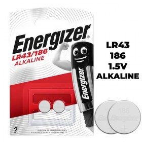 Energizer LR43 AG12 1.5V алкални батерии – 2 броя