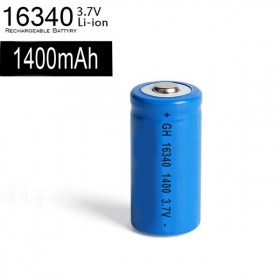 Акумулаторна батерия CR123A 3.7V 16340 1400mAh Li-ion CR 123 CR123A GH Li-ion 16340 3.7V 1400mAh