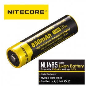 Акумулаторна батерия NiteCore NL1485 14500 Li-ion 3.7 V 850 mAh