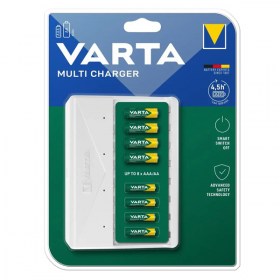 VARTA Multi Charger - зарядно устройство за 8 броя батерии AA и AAA