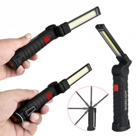 _работна_акумулаторна_лампа_фенер_с_1W_COB_LED