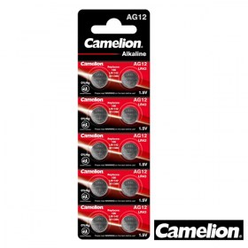 Батерии CAMELION AG12, LR1142, LR43, 186, 301, 386