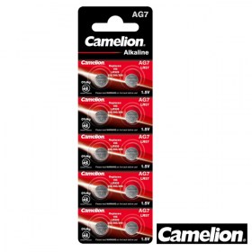Батерии CAMELION Alkaline AG7 , LR927 , LR57 , 395 1.5V