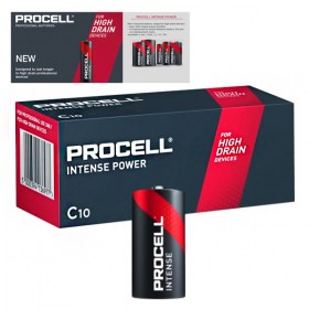 Алкална батерия PROCELL INTENSE C , LR14 , MN1400 , BABY , 4014 1.5V 7933 mAh Професионална серия алкални батерии Duracell Procell Intense ALKALINE C, LR14, MN1400, BABY, 4014 7933 mAh 1.5V
