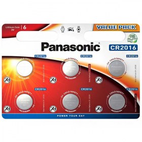PANASONIC CR2016, DL2016, BR2016, 2016 3V Литиева батерия PANASONIC CR2016 3V