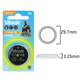 Батерия Vinnic CR3032, BR3032, DL3032, CR 3032 3V