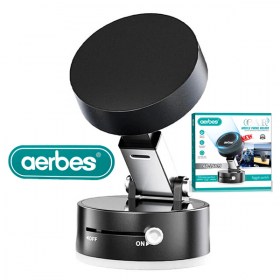 Магнитна стойка за телефон Aerbes AB-ZJ109 с вакуумна вендуза и сгъваемо рамо за автомобил
